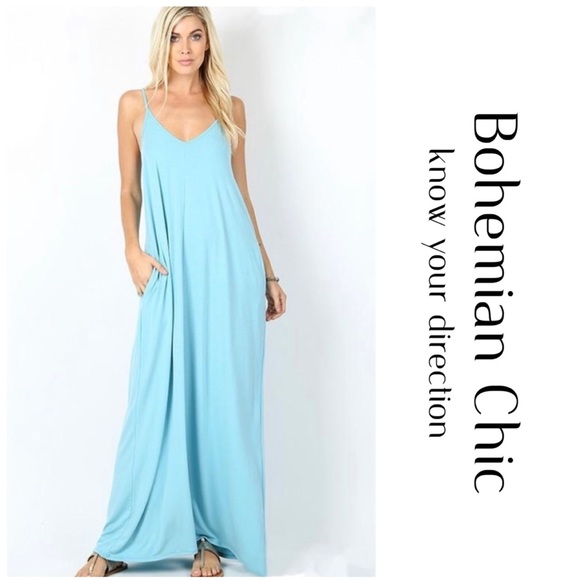 Haute Ellie Dresses & Skirts - ABIGAIL Cami Strap  Maxi Dress